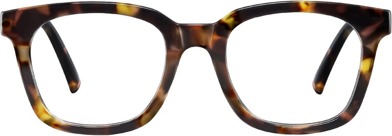 Jectieey Blue Light Blocking Glasses for Women Men,Oversize Fashion Squre Anti Eyestrain Glasses for Gaming/Reading/TV - Image 1